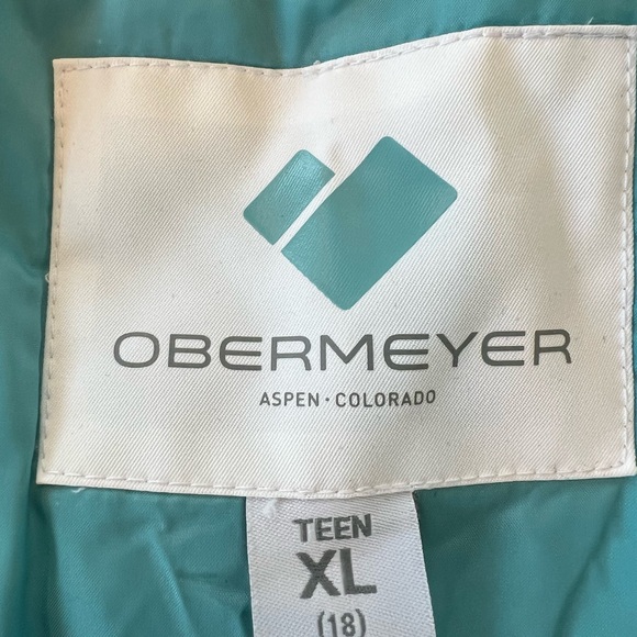 Obermeyer teen girl insulated ski jacket size XL - Picture 6 of 13
